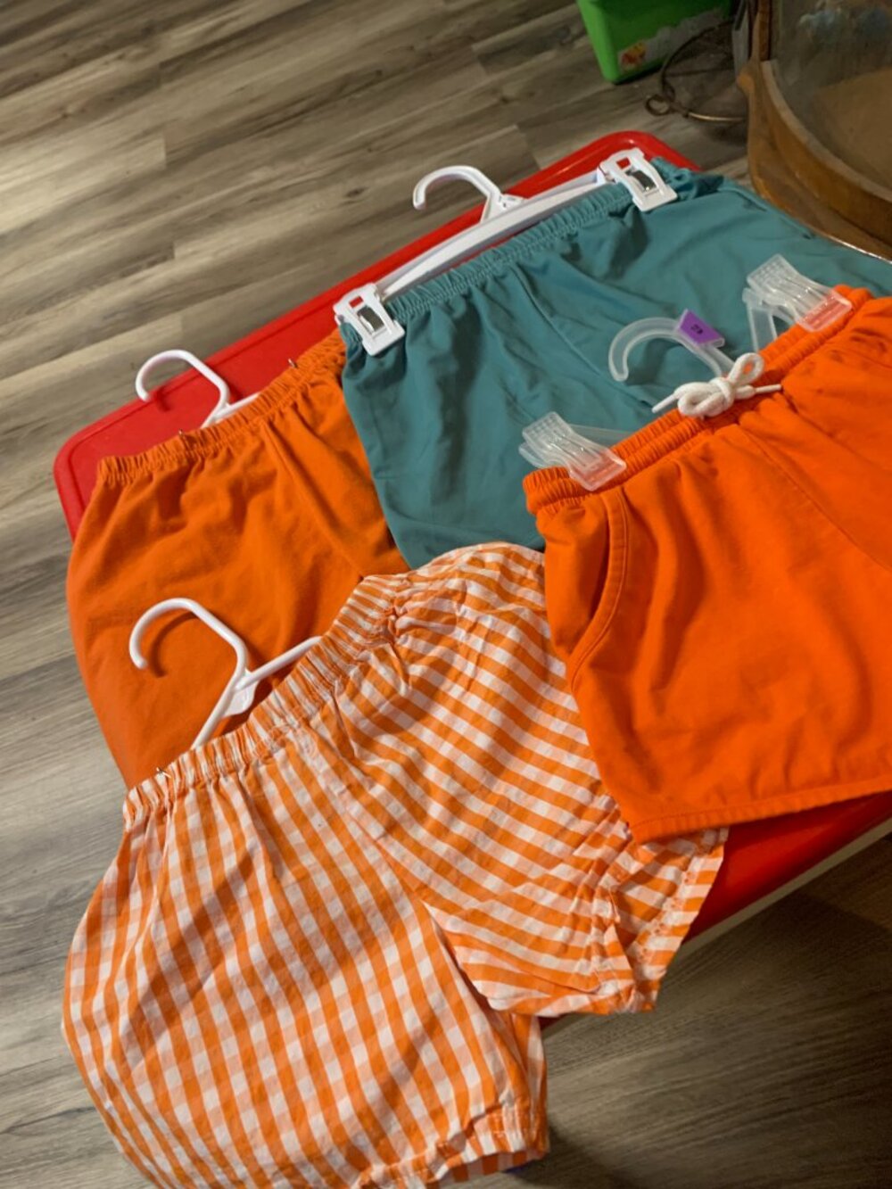 Lot of 4 Pair Boy's Shorts, 2 Pair Size 5, and 2 Pair Size 4T - Picture 2 of 3